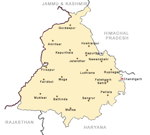 Soil Map Of Punjab India